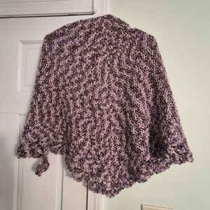 Women's Purple Knit Sweater